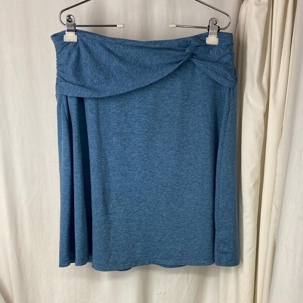Patagonia L Seabrook Heathered Blue Skirt UPF 50